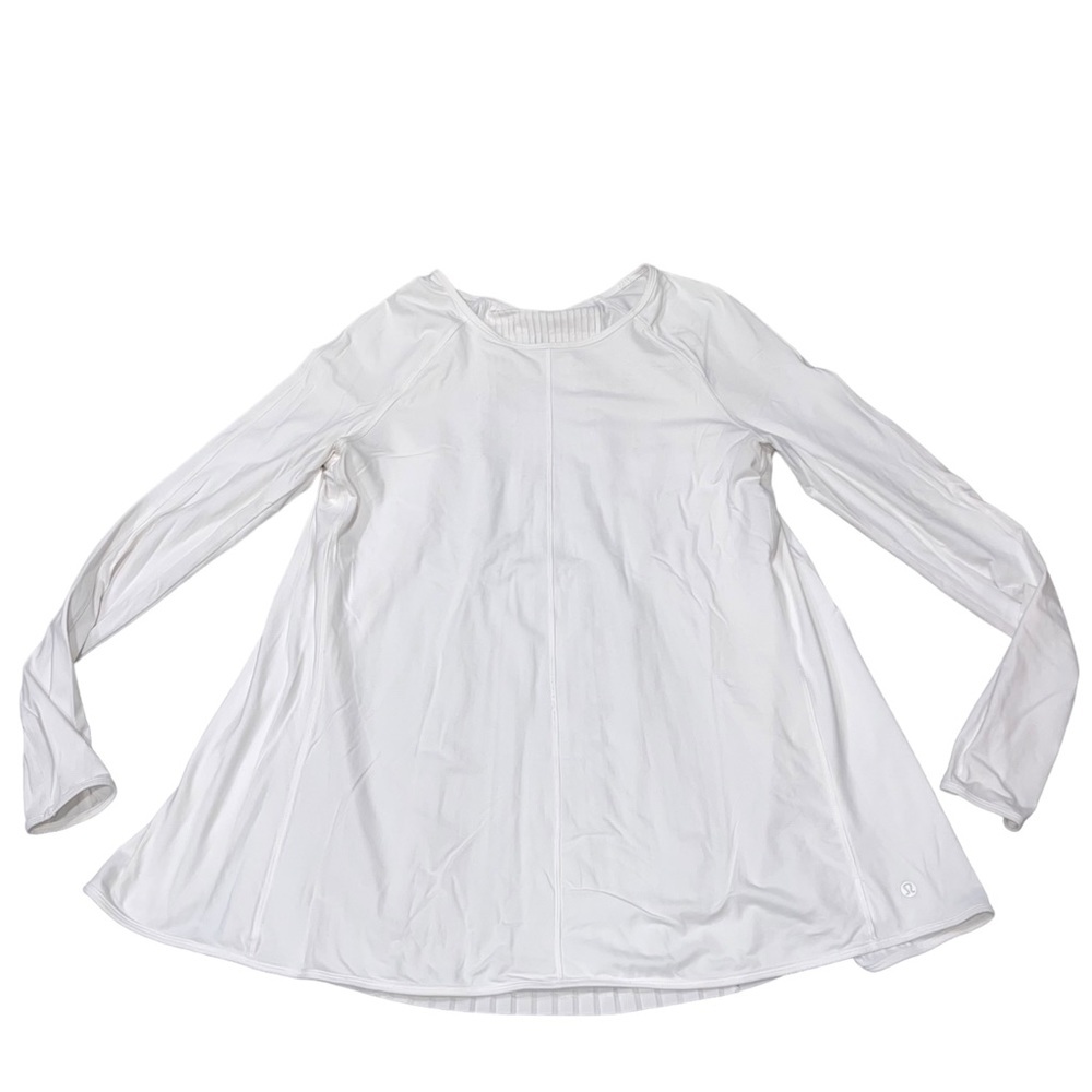 Lululemon White Making Moves Long Sleeve Top - Picture 7 of 12